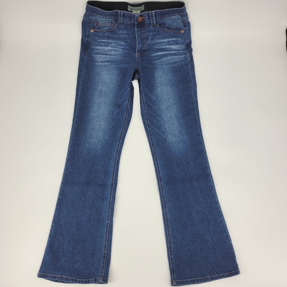 Democracy Denim - Democracy AB Technology Jeans Size 10 Bootcut Stretch Denim Medium Blue Wash
